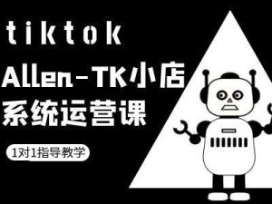 TK小店系统运营课-tiktok跨境电商教程-资源站