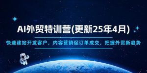 AI外贸特训营(更新25年4月-资源站