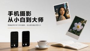 手机摄影从小白到大师，零基础带你学习手机摄影，拍出朋友圈点赞大片-资源站
