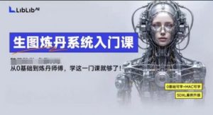 LibLibAI哩布哩布生图炼丹系统入门课,从生图到炼丹,只学这一门就够了-资源站