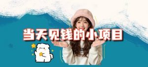 当天能收益的3个小项目拆解_包括平台+操作流程-资源站