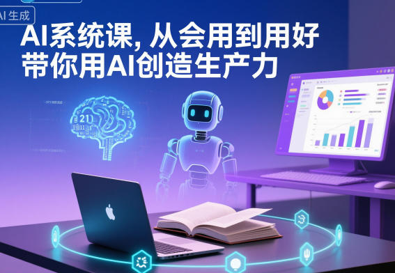 AI系统课，从会用到用好，带你用AI创造生产力-资源站