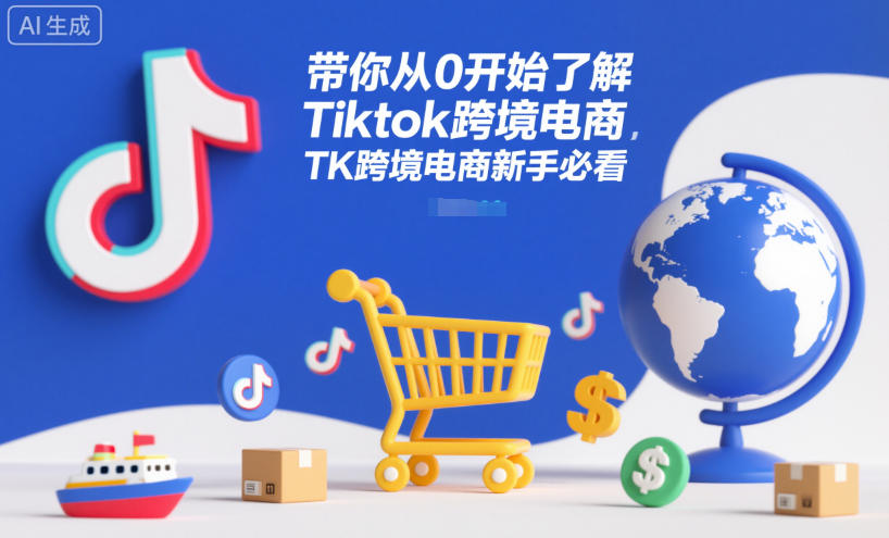 带你从0开始了解Tiktok跨境电商，TK跨境电商新手必看-资源站