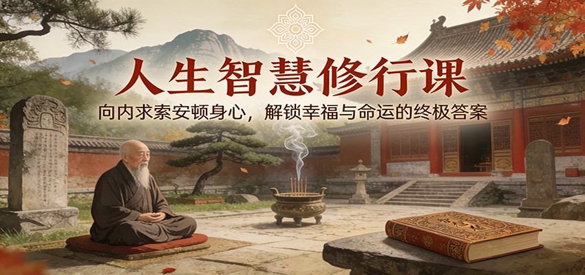 人生智慧修行课:向内求索安顿身心,解锁幸福与命运的终极答案-资源站