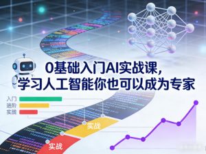 0基础入门AI实战课，学习人工智能你也可以成为专家-资源站