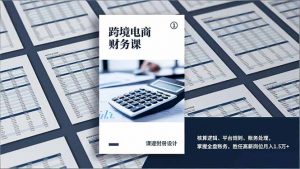 跨境电商财务课，核算逻辑、平台规则、账务处理，掌握全盘账务，胜任高薪岗位月入1.5万+-资源站