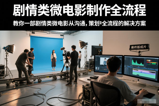 剧情类微电影制作全流程，教你一部剧情类微电影从沟通，策划到拍摄制作全流程的解决方案-资源站