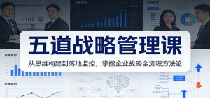 五道战略管理课：从思维构建到落地监控，掌握企业战略全流程方法论-资源站
