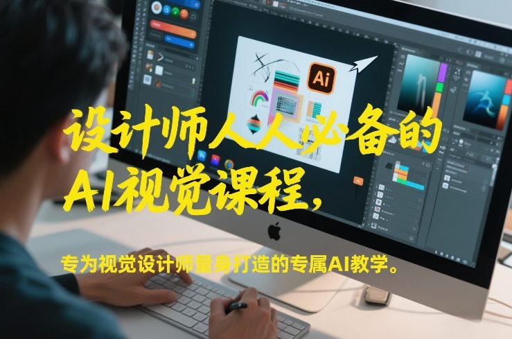 设计师人人必备的AI视觉课程，专为视觉设计师量身打造的专属AI教学-资源站