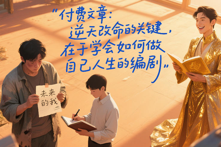 付费文章：逆天改命的关键，在于学会如何做自己人生的编剧-资源站