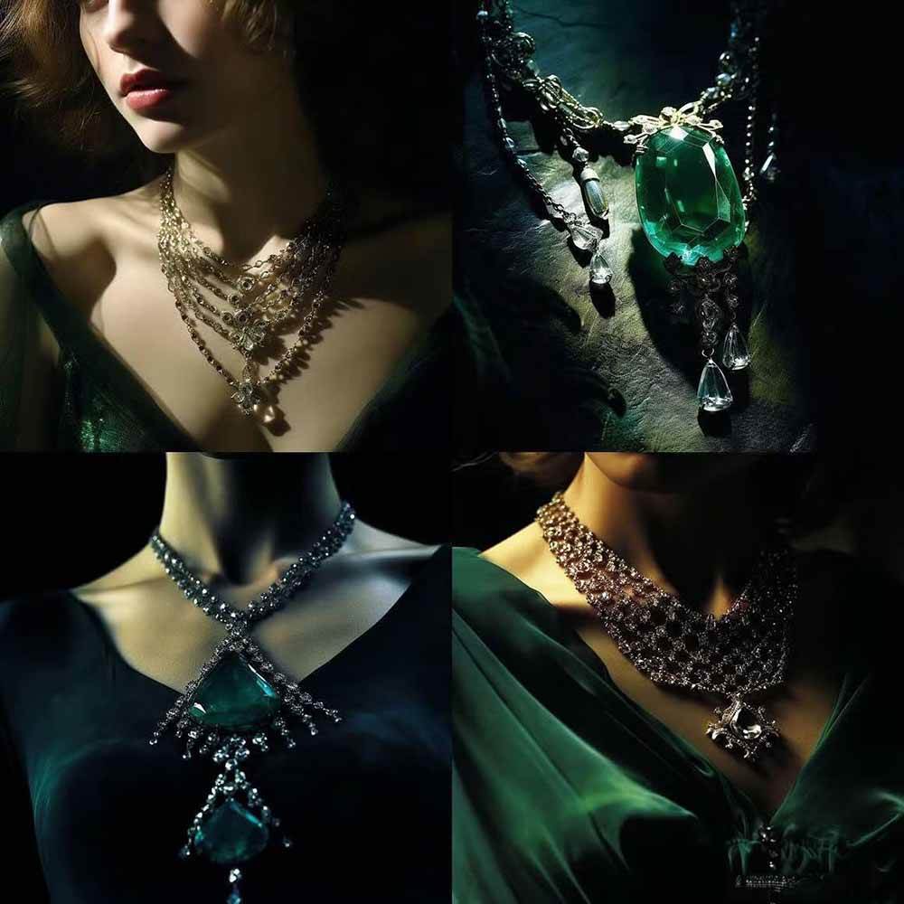 图片[2]-463个Midjourney珠宝摄影提示词：覆盖全品类珠宝，AI设计秒出专业效果-资源站