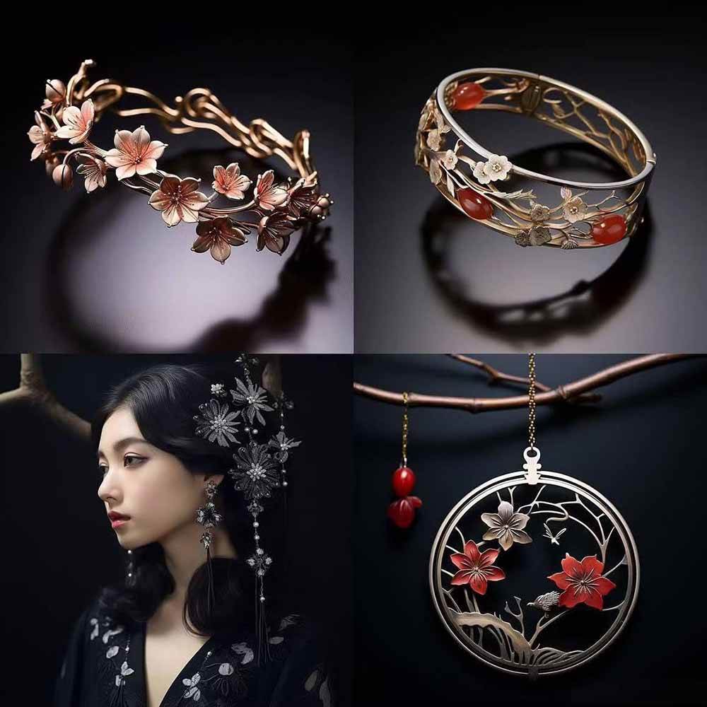 图片[5]-463个Midjourney珠宝摄影提示词：覆盖全品类珠宝，AI设计秒出专业效果-资源站