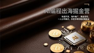 AI编程出海掘金营：快速开发、海外推广、美金变现，一人公司模式，手把手带你稳定赚美金-资源站