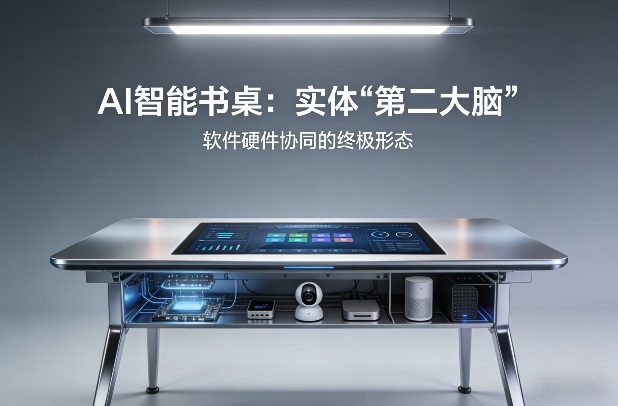 AI智能书桌搭建，构建你的实体“第二大脑”，软件硬件协同的终极形态-资源站