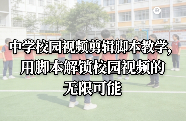 中学校园视频剪辑脚本教学，用脚本解锁校园视频的无限可能-资源站