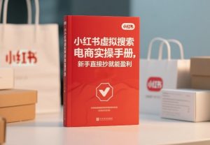 小红书⁠‬⁠‌‬⁠‬‍‍‌‬‌‍⁠‌⁠⁠‬‬‌‍虚拟搜索电商实操手册，新手直接抄就能盈利-资源站