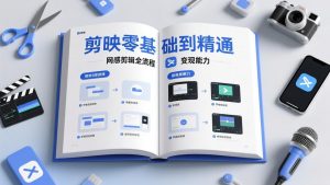 剪映零基础也能快速上手，从入门到精通掌握网感剪辑全流程，掌握能直接变现的剪辑能力-资源站