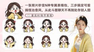 一张照片秒变N种专属表情包，三步搞定可爱搞怪治愈风，从此斗图聊天不再到处存别人图-资源站