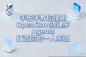 手把手教你使用OpenClaw搭建多Agents打造你的一人军团-资源站