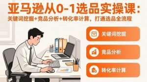 亚马逊从0-1选品实操课(更新3月-资源站