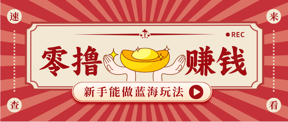 新手也能变现的蓝海玩法，一个人人能做的项目，需求量极大日入300+！-资源站