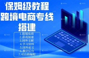 保姆级教程：手把手教你搭建跨境电商专线-资源站