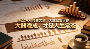 某公众号付费文章：大数据告诉你：大器晚成，才是人生常态-资源站