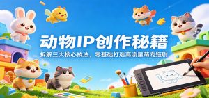 动物IP创作秘籍：拆解三大核心技法，零基础打造高流量萌宠短剧-资源站