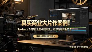 真实商业大片作案例!Seedance 2.0参数设置+后期优化,教你落地商业广告-资源站