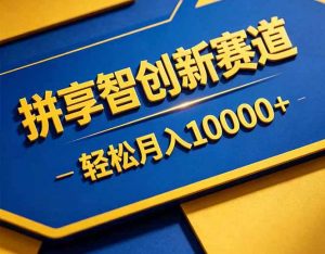 拼多多享智创新赛道,卖一切可以通过网盘链接交付的虚拟商品,轻松月入10000+-资源站