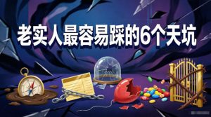 付费文章:老实人最容易踩的6个天坑-资源站