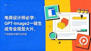 电商设计师必学-更新:GPT-Image2一键生成专业视觉大片,产品图到详情页全流程-资源站