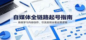自媒体全链路起号指南：系统学习内容创作、引流变现全套运营逻辑-资源站