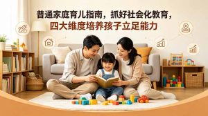 付费文章：普通家庭育儿指南，抓好社会化教育，四大维度培养孩子立足能力-资源站