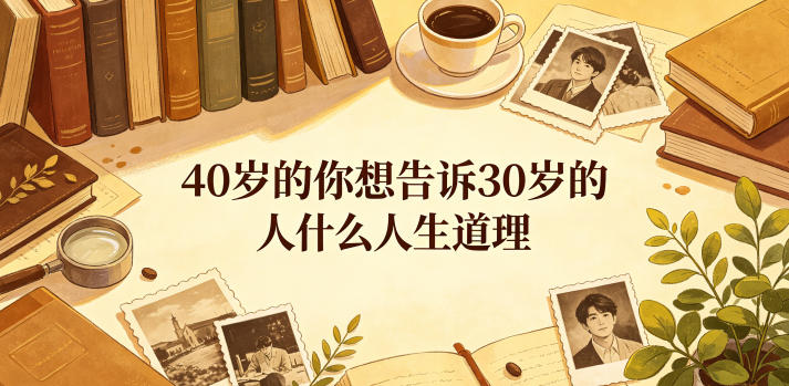 公众号付费文章：40岁的你想告诉30岁的人什么人生道理？-资源站