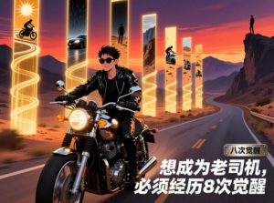 付费文章:想成为老司机,必须经历8次觉醒-资源站