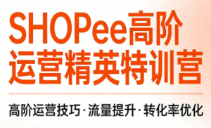 梦凡老师·Shopee虾皮高阶运营课程(更新)-资源站