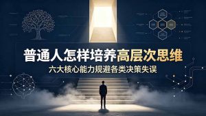 付费文章：普通人怎样培养高层次思维，六大核心能力规避各类决策失误-资源站