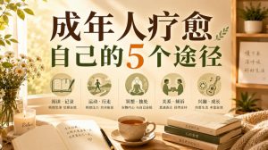 付费文章：成年人疗愈自己的5个途径-资源站