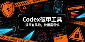Codex破甲工具，破甲有风险，使用需谨慎-资源站