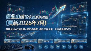 鹿鼎山缠论实战系统课程(更新26年7月-资源站