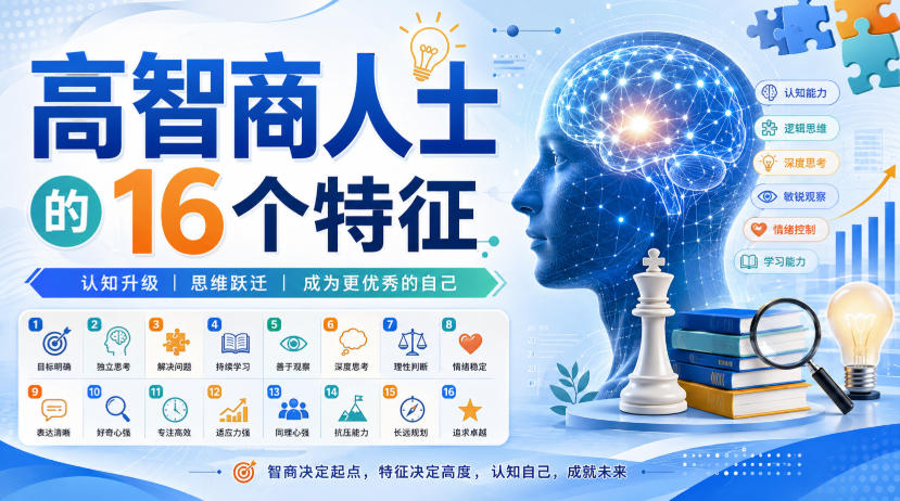 付费文章：高智商人士的16个特征-资源站